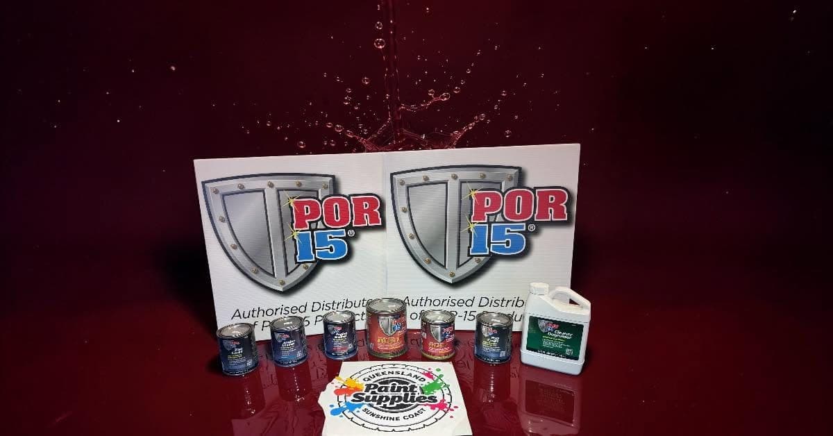 POR-15 rust preventive coatings, Queensland Paint Supplies is an authorised distributor